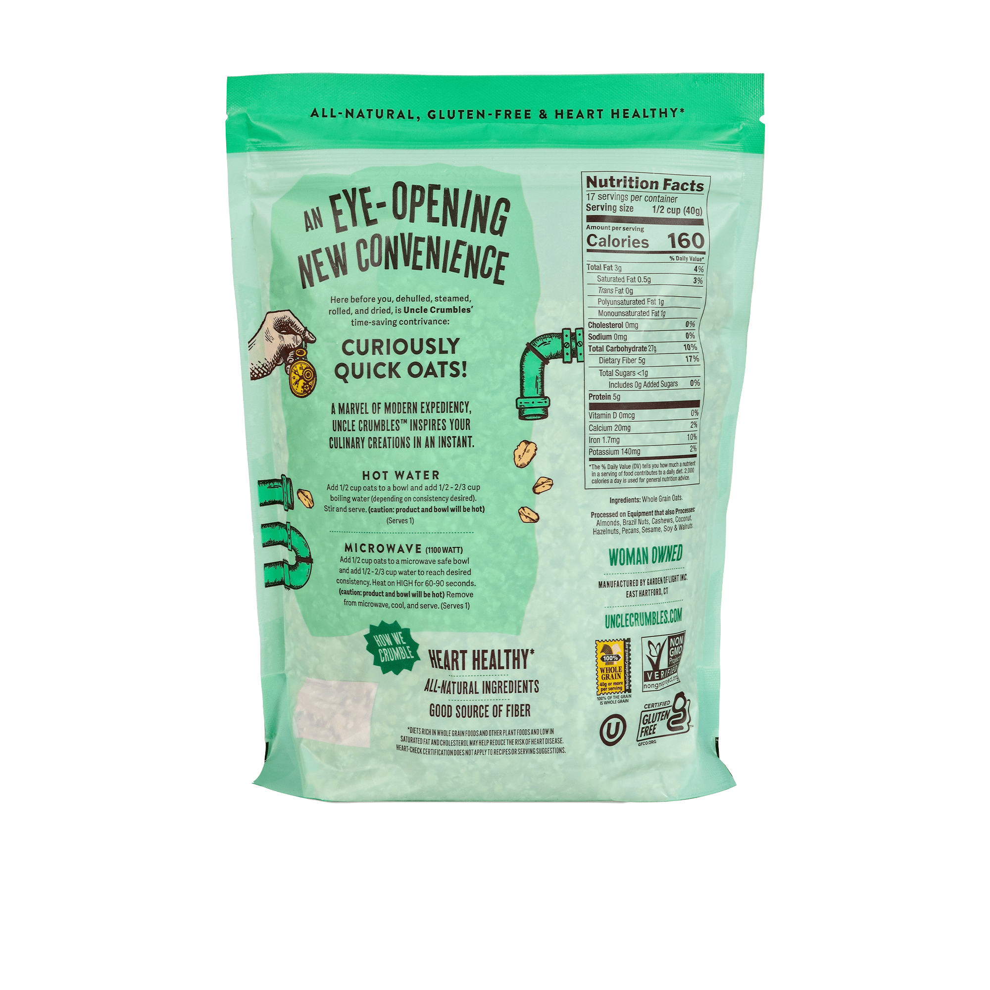 Quick Oats - Uncle Crumbles