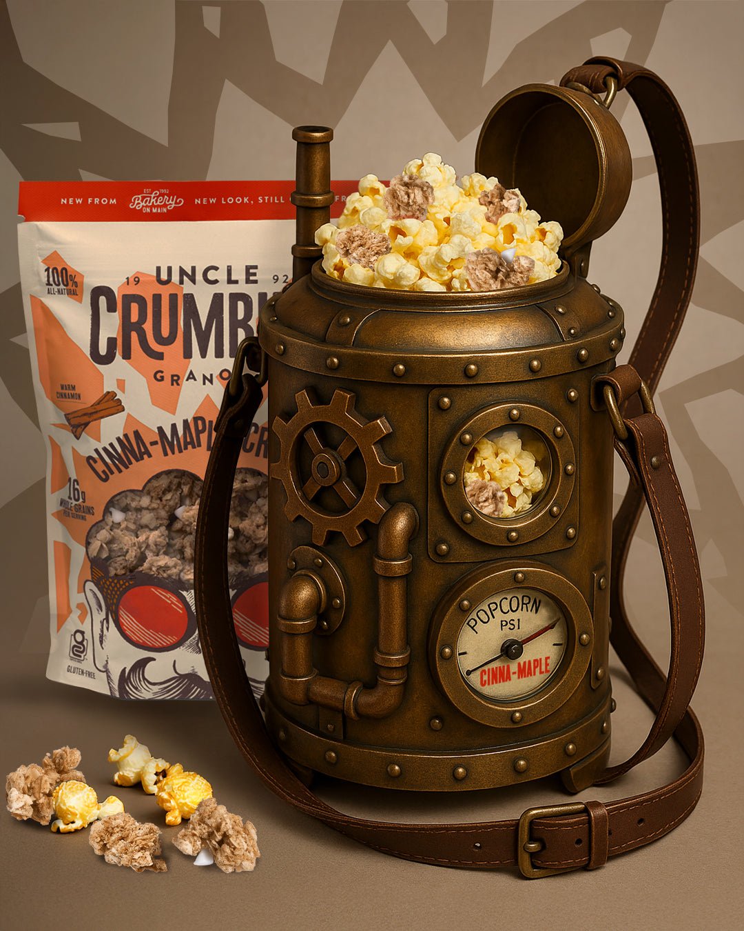 5 Fun Movie Night Snack Mixes with Granola - Uncle Crumbles