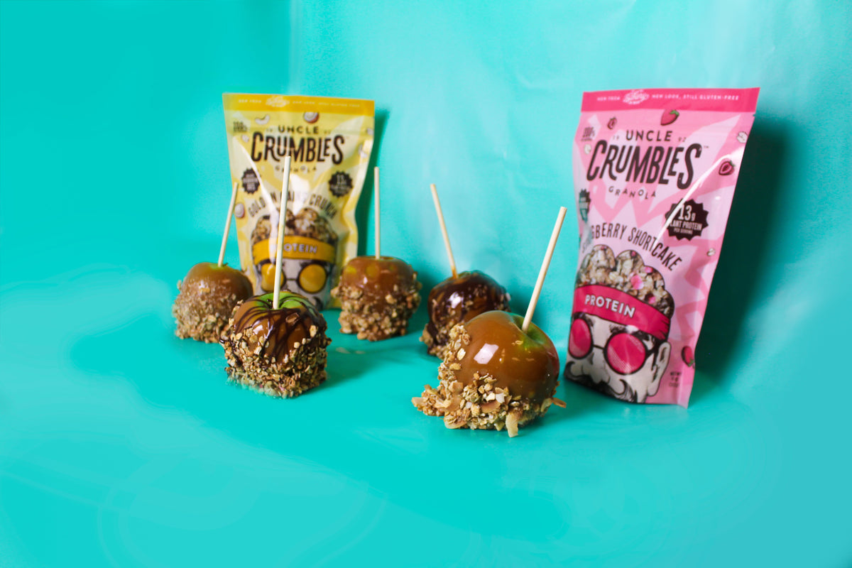 Caramel Crunch Apples: A Fall Treat with a Granola Twist