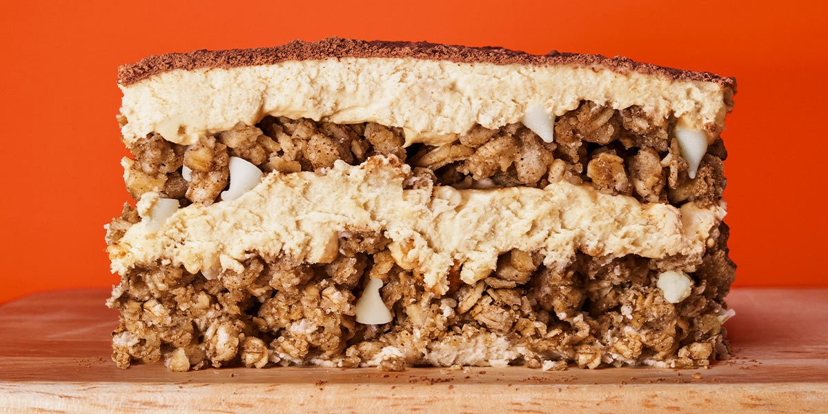 Cinna-Maple Granola Tiramisu - Uncle Crumbles