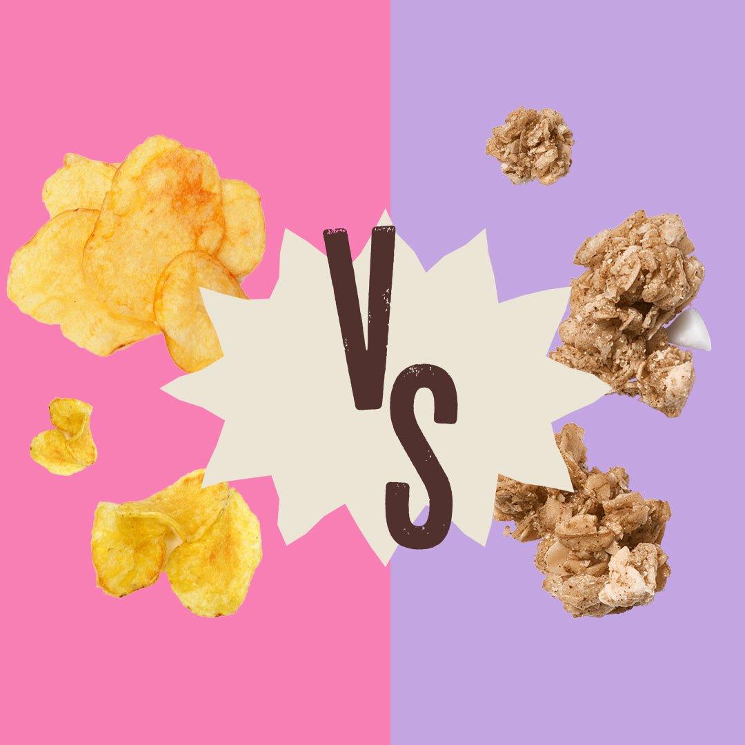 Potato Chip Vs Granola - Uncle Crumbles