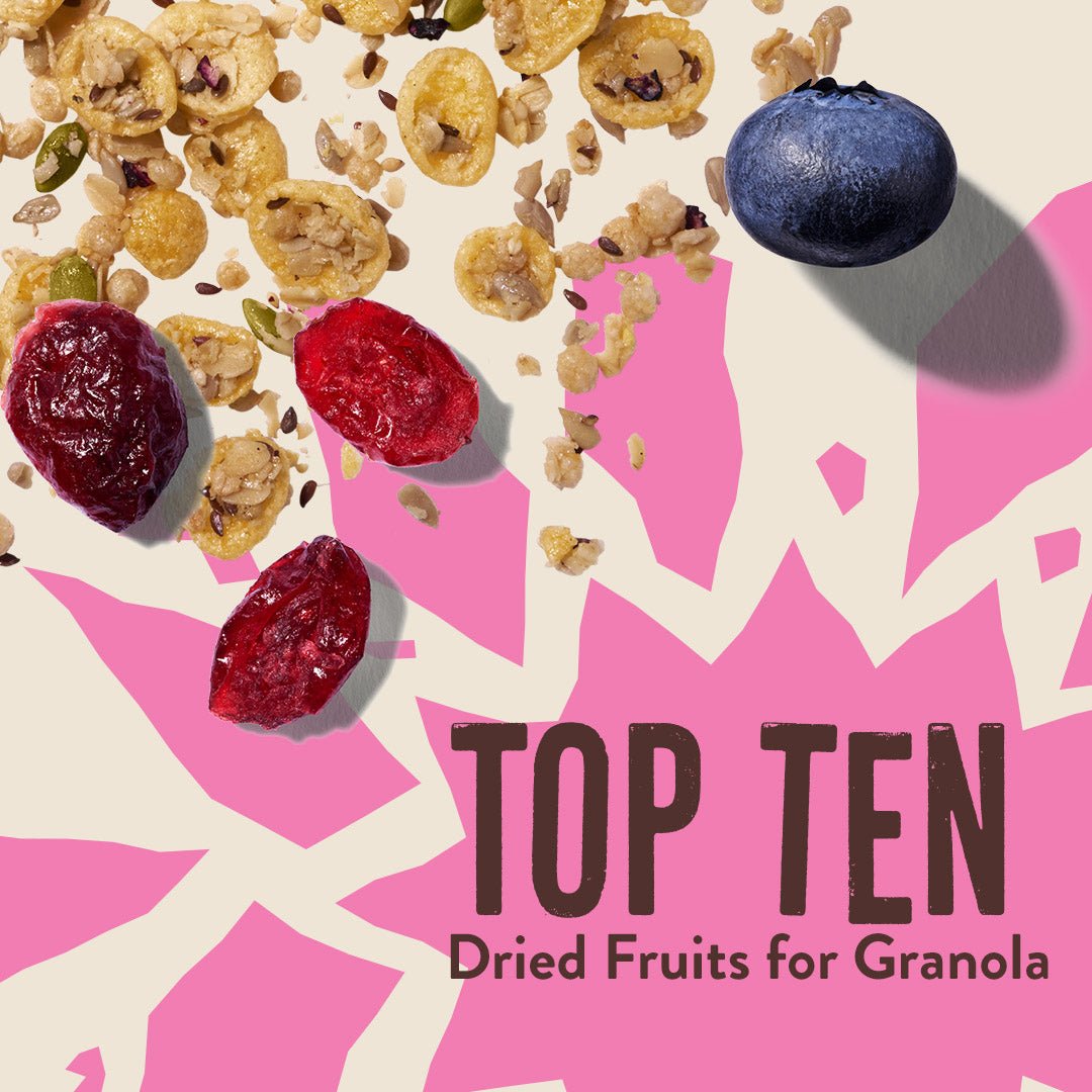 The Top 10 Best Dried Fruit for Granola - Uncle Crumbles