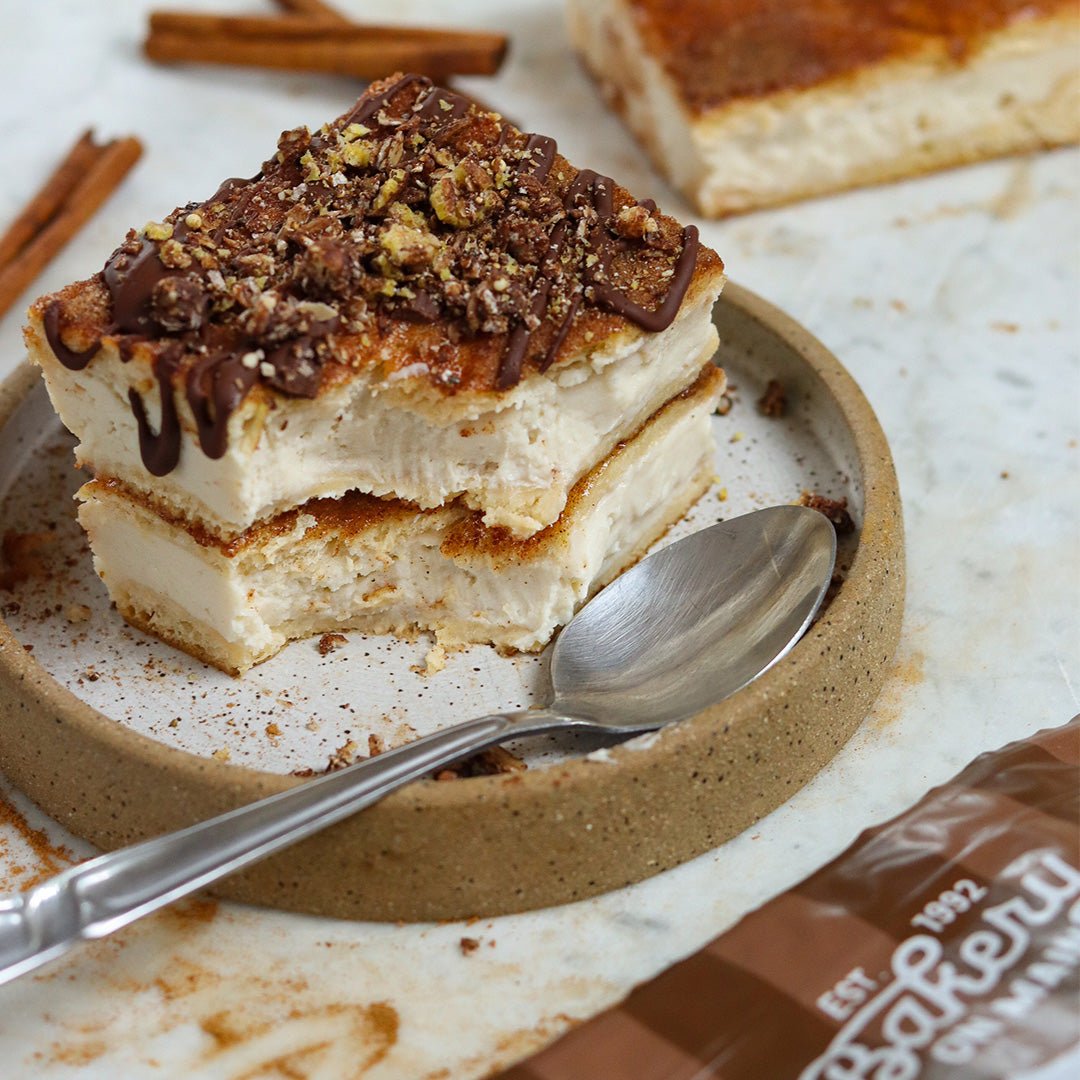 VEGAN CHURRO CHEESECAKE - Uncle Crumbles