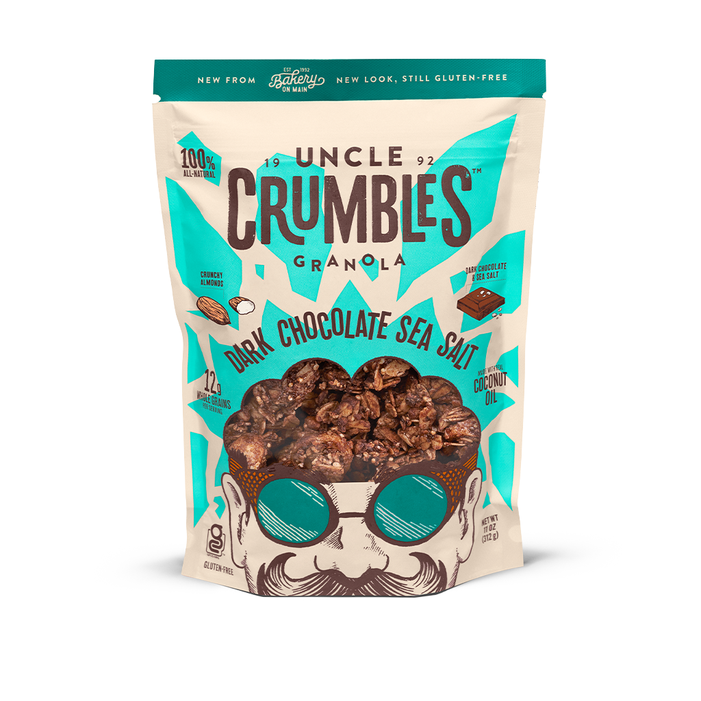 Dark Chocolate Sea Salt Granola Uncle Crumbles