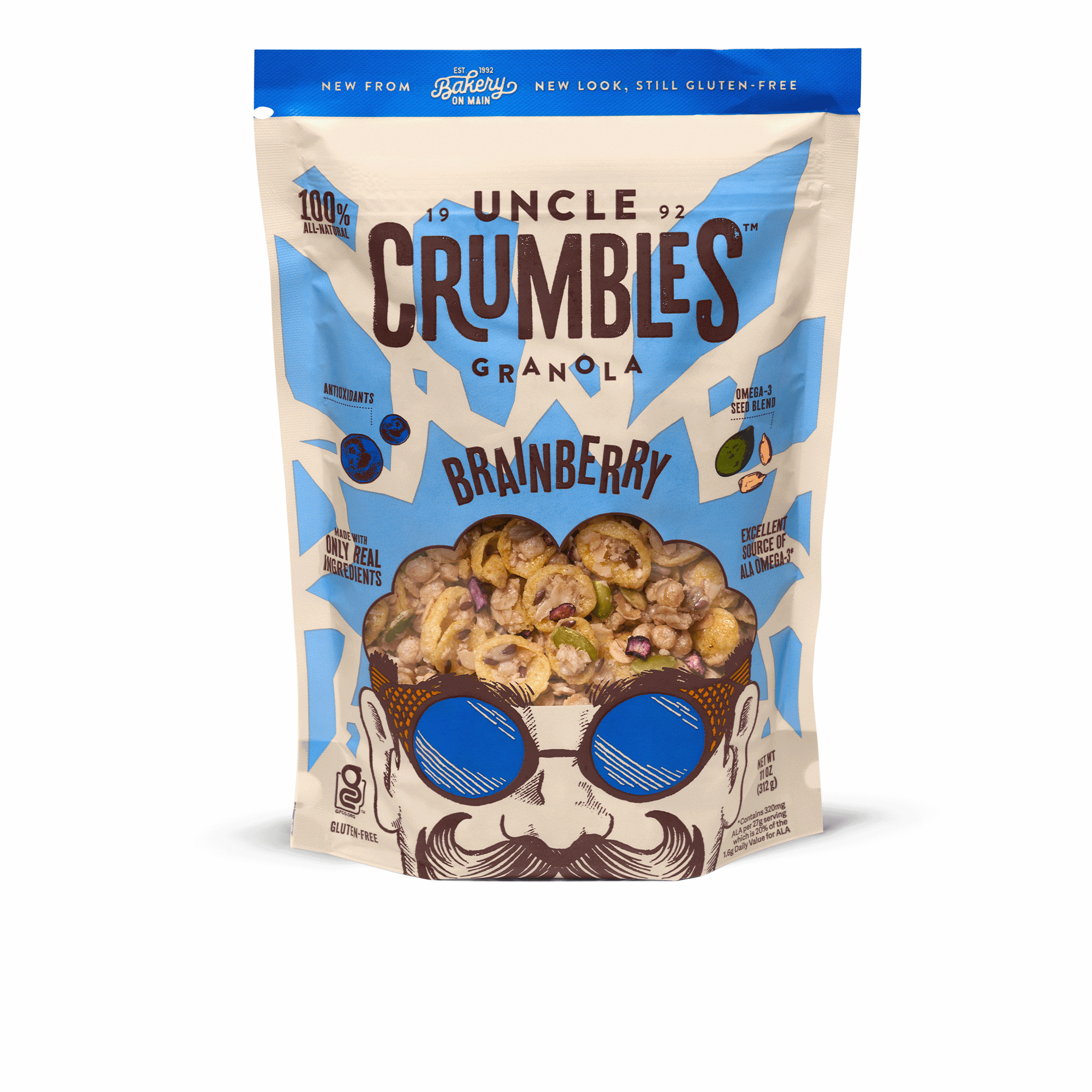 Uncle Crumbles Brainberry Front of Bag