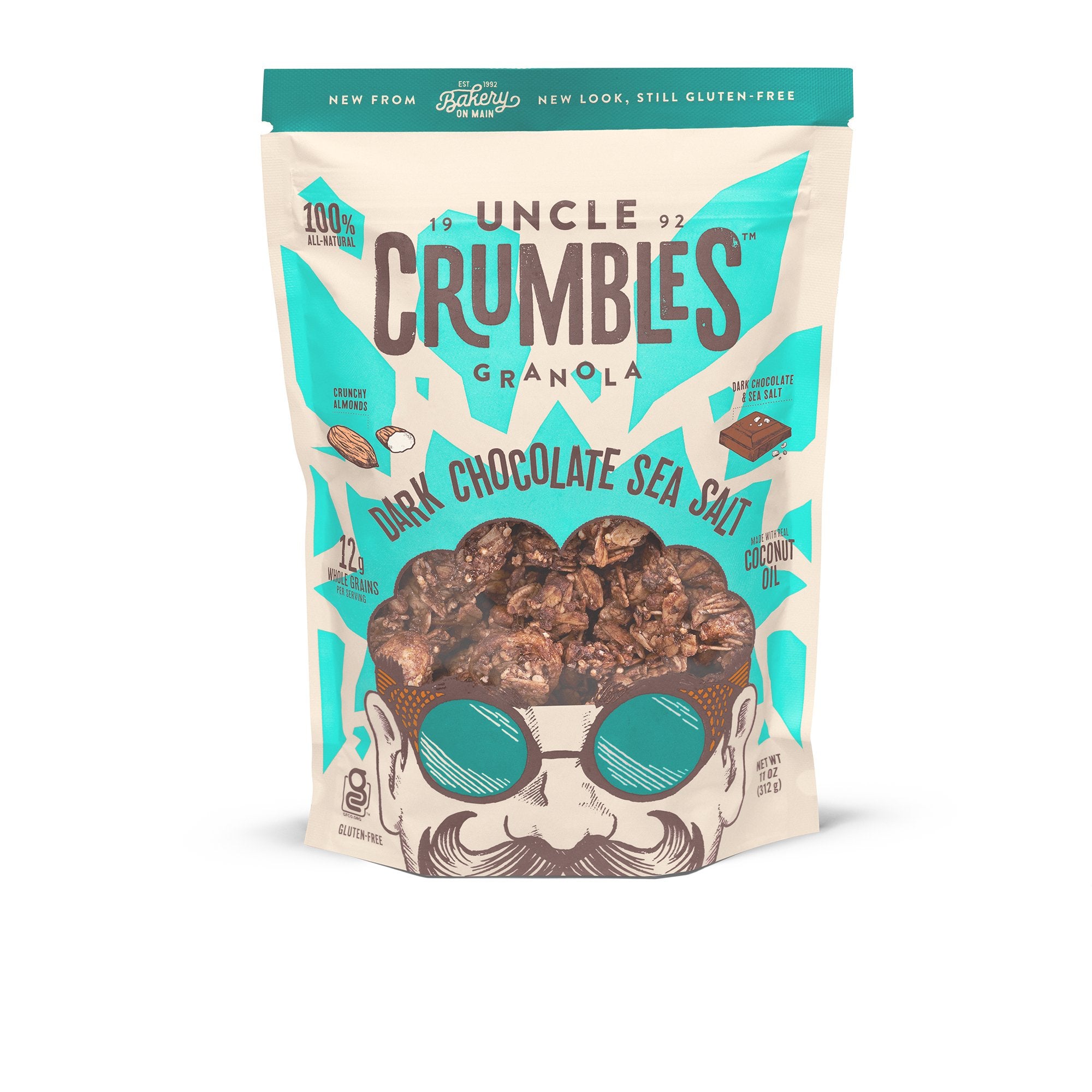 Dark Chocolate Sea Salt Granola - Uncle Crumbles