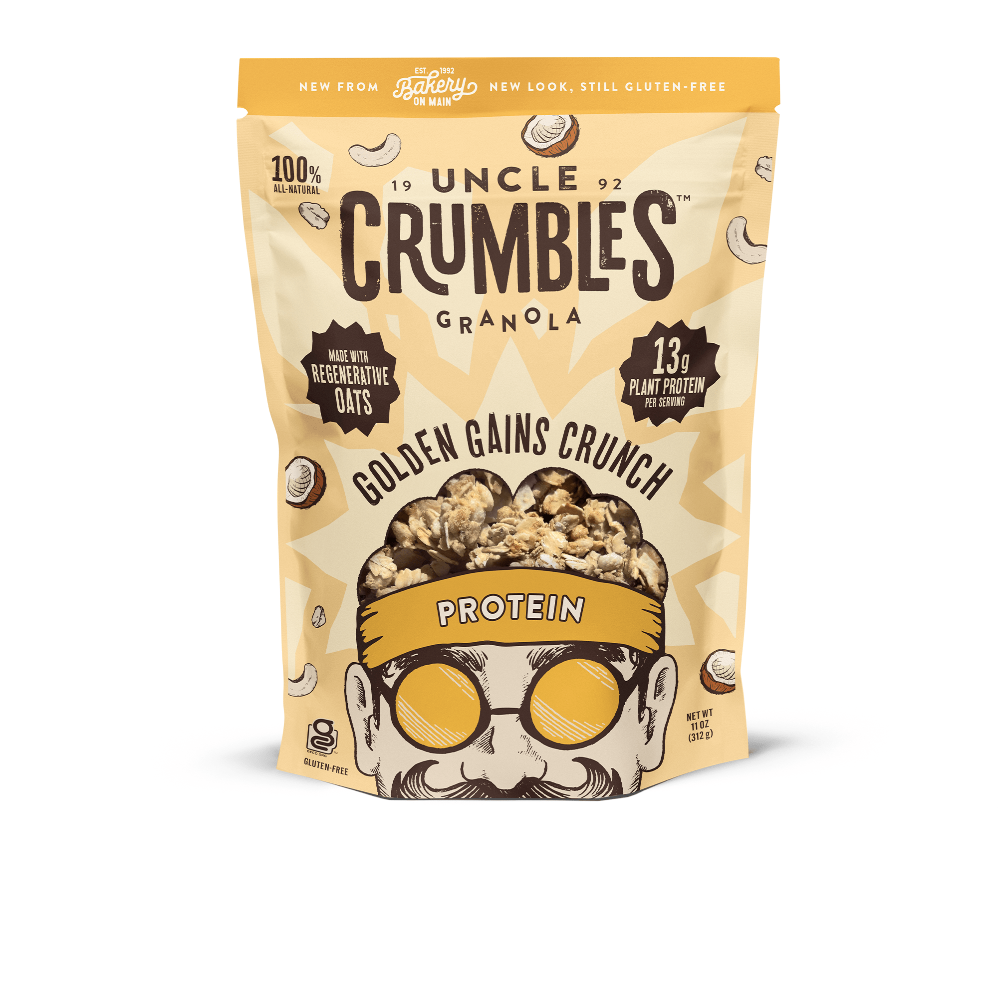 Golden Gains Granola - Uncle Crumbles