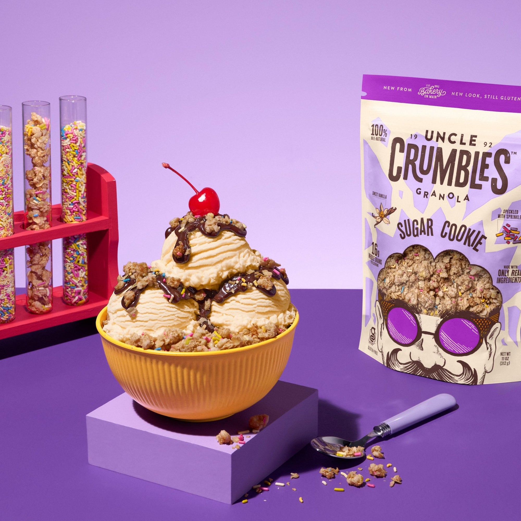 Sugar Cookie Granola - Uncle Crumbles